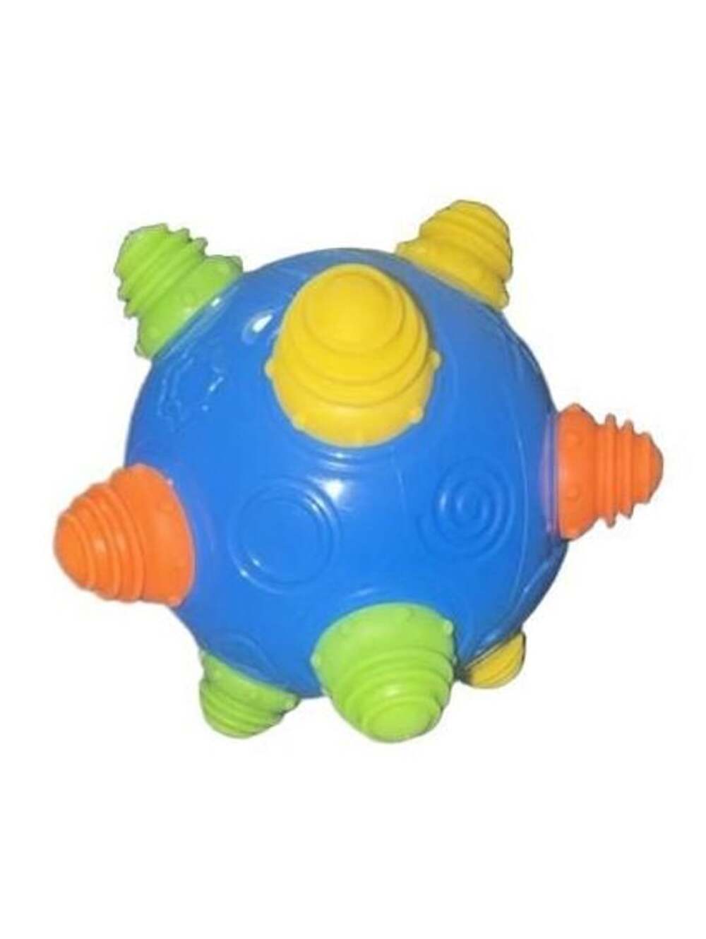 Sentryse Baby Toy 13x13cm Blue Musical Bounce Bumble Crawl Ball